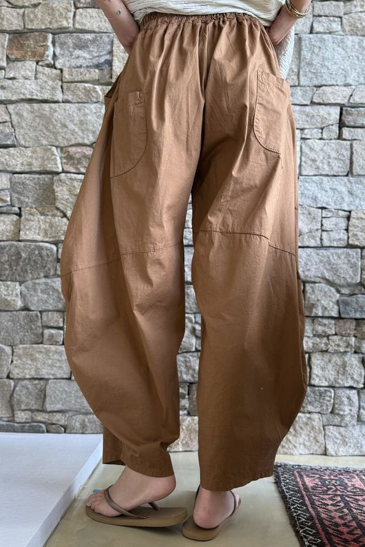 Paloma Classic Barrel Pant Hazelnut